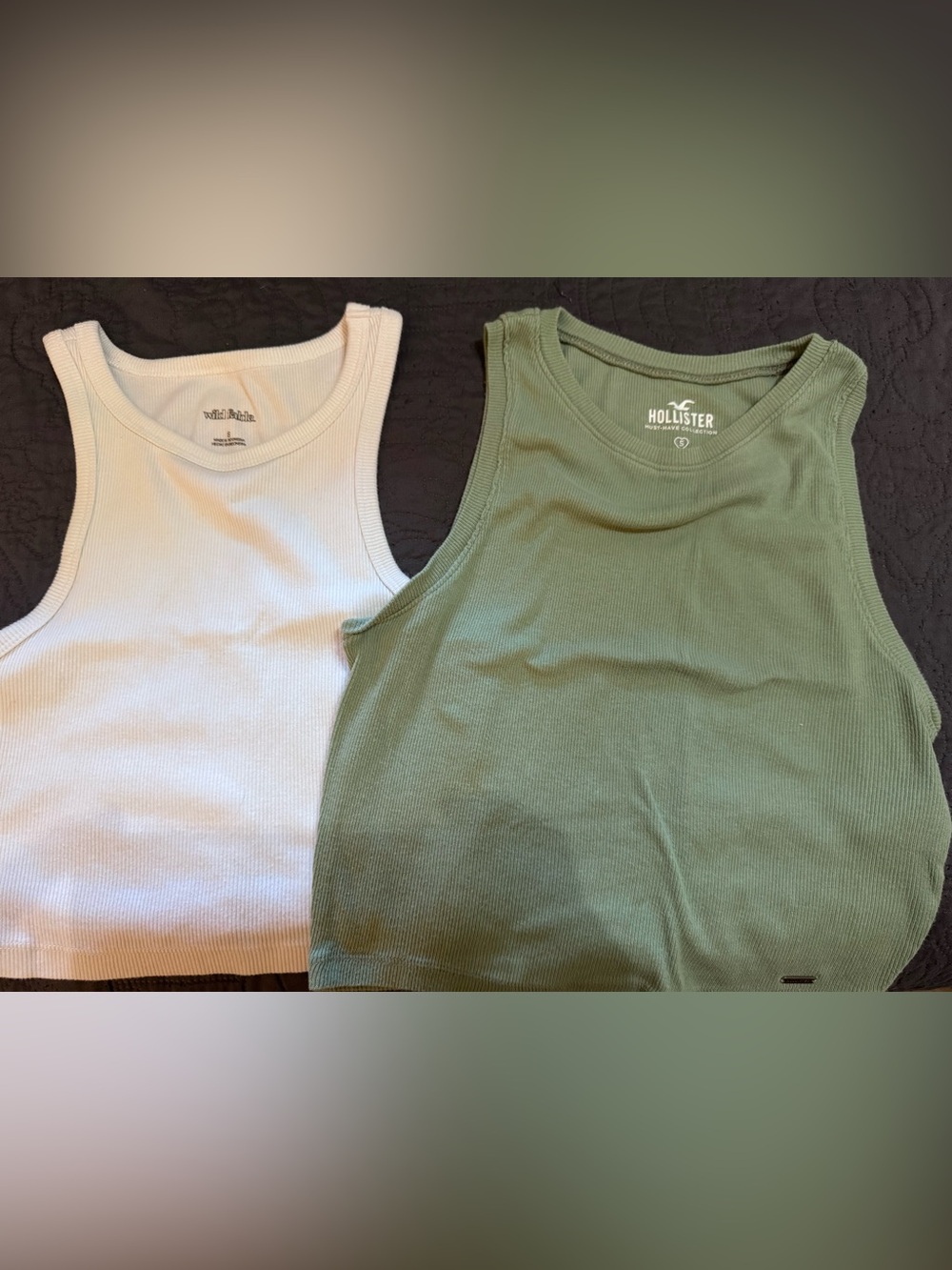 Hollister, Wild Fable Ribbed Tank Tops (set of 2) 4 FOR $20 SALE